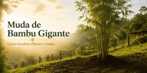 Muda de bambu gigante Dendrocalamus asper